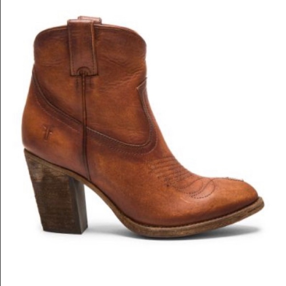 Frye booties - worn once